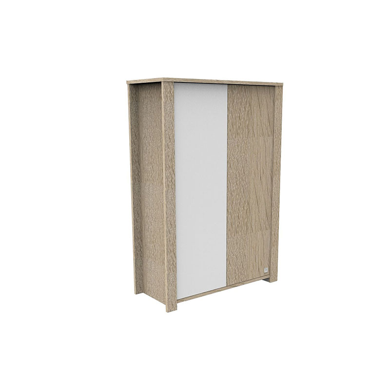 Sauthon Armoire Chambre Bébé 2 Portes En Bois Blanc