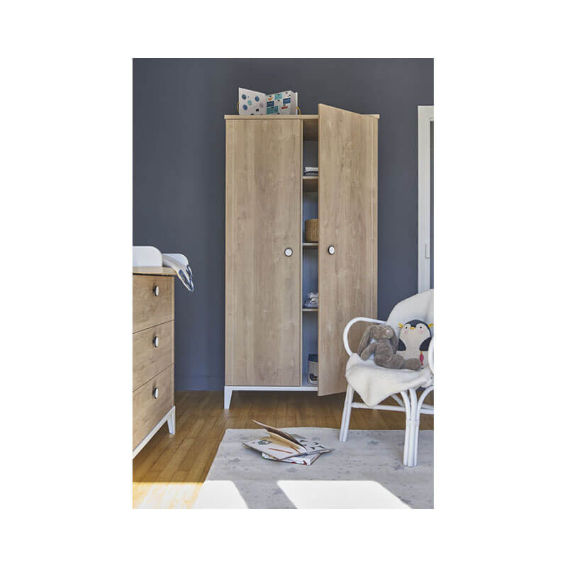 Armoire 2 portes Marcel Galipette ambiance