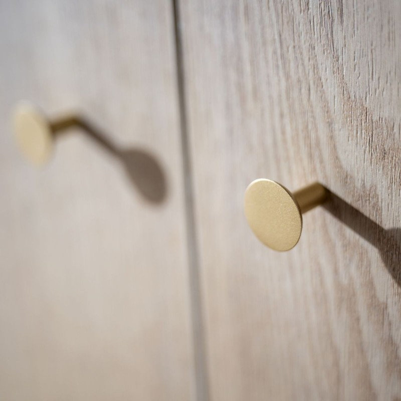 Armoire 2 portes My Love Sauthon poignées