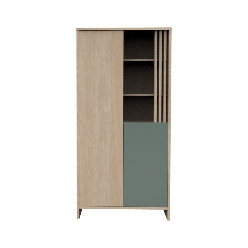 Chambre Tokyo SAUTHON armoire sauge