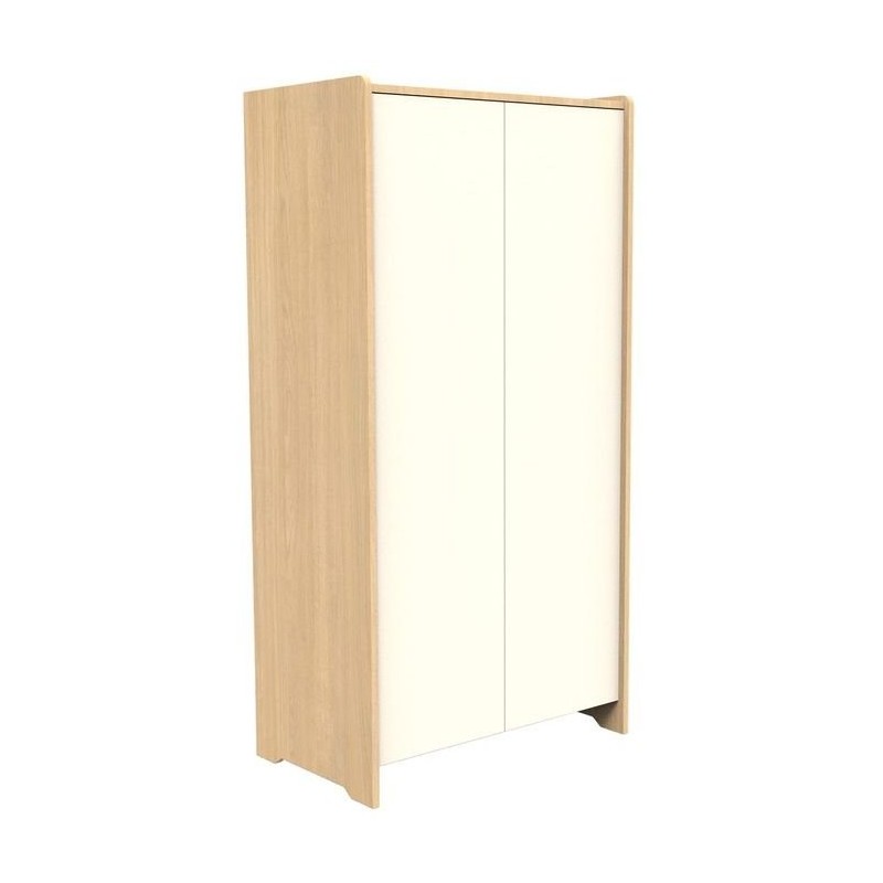 Armoire 2 Portes Vanille SAUTHON cote