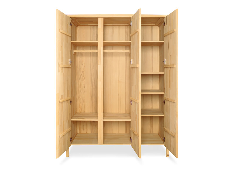 Armoire 3 portes Enno Pinolino face vide