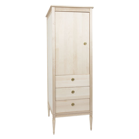 Armoire en bois Massif Gustavienne Natural GUSTAVIENNE face