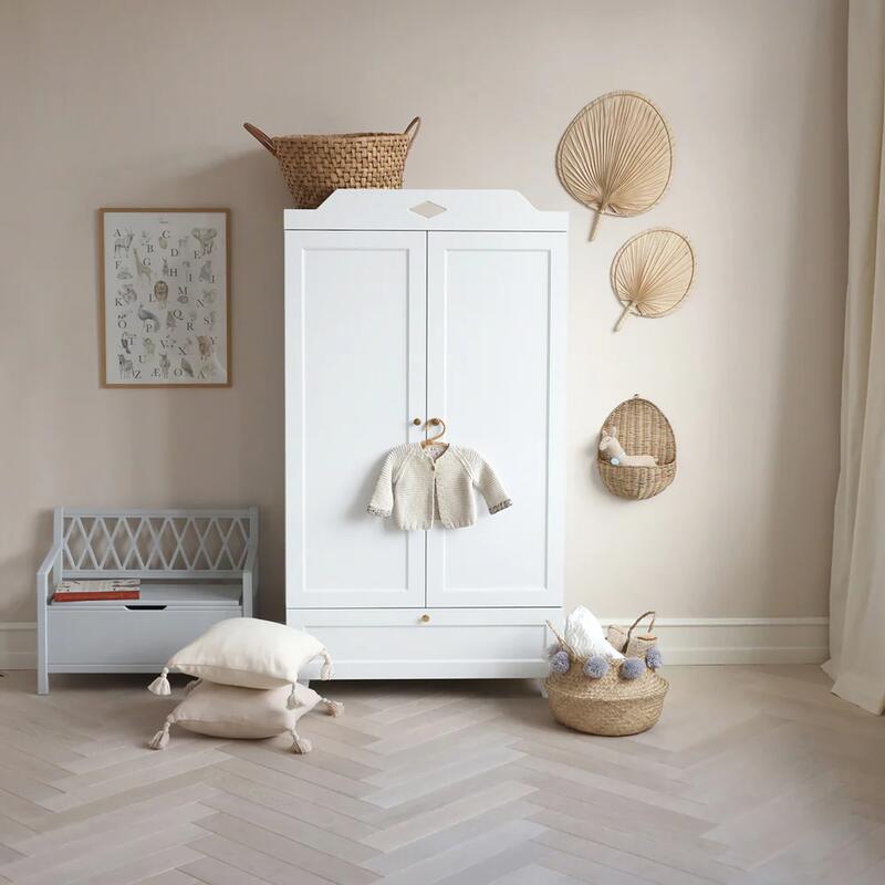 Armoire Luca Blanc Cam Cam lifestyle