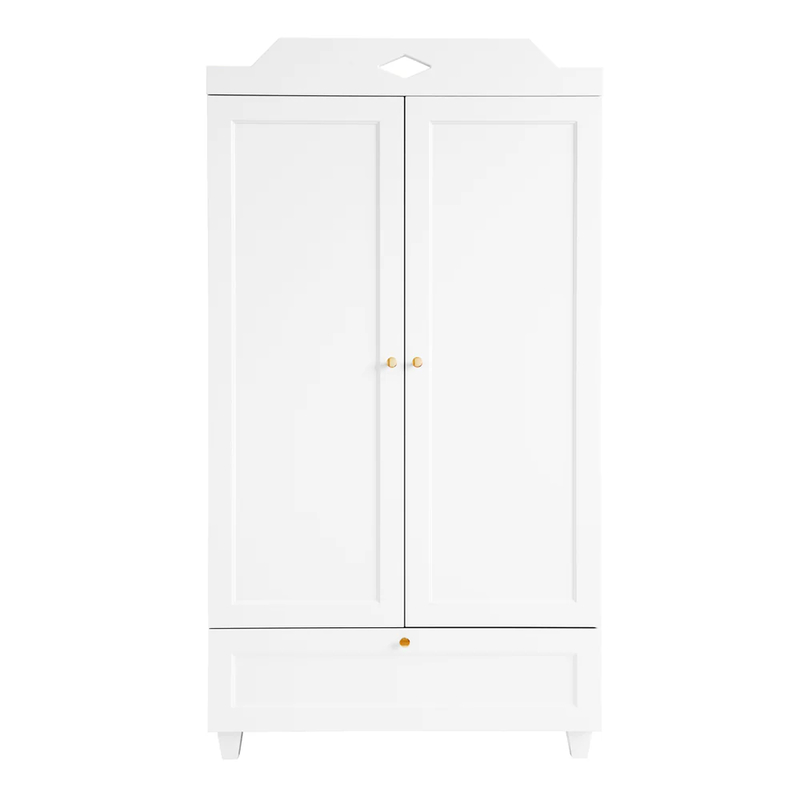 Armoire Luca Blanc Cam Cam produit face