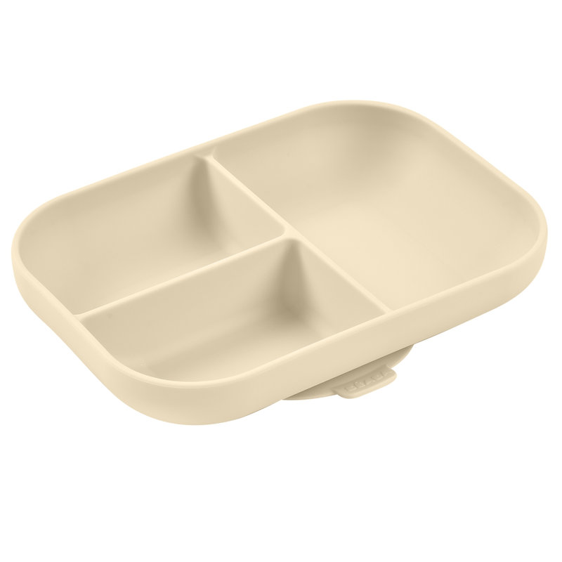 Assiette compartimentée silicone Argile Beaba produit