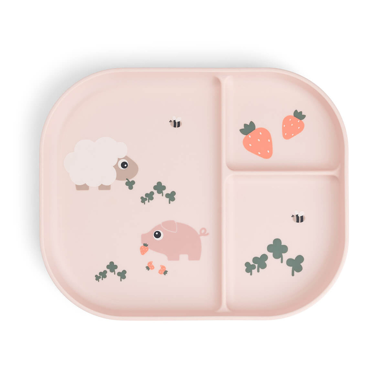 Assiette Plateau Foodie Tiny Farm Rose Done By Deer produit
