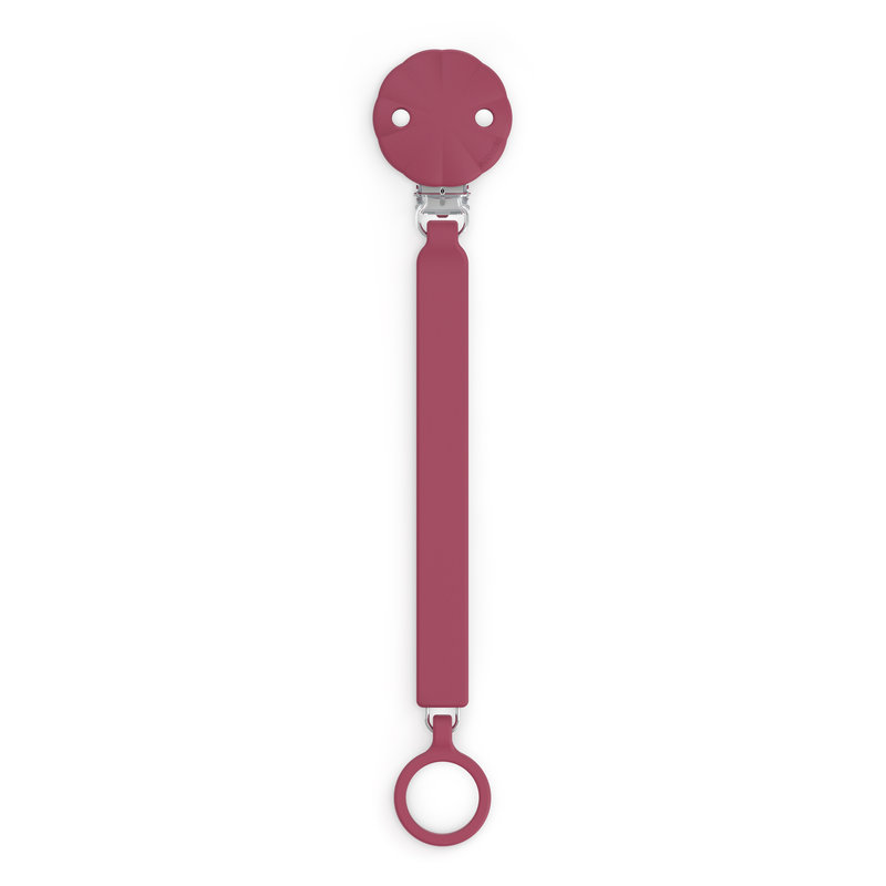 Attache Sucette Silicone Wonder Suavinex Viva Magenta