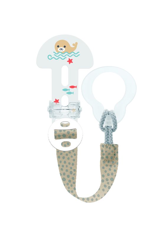 Attache-sucette tous âges – standard MAM coloris marron