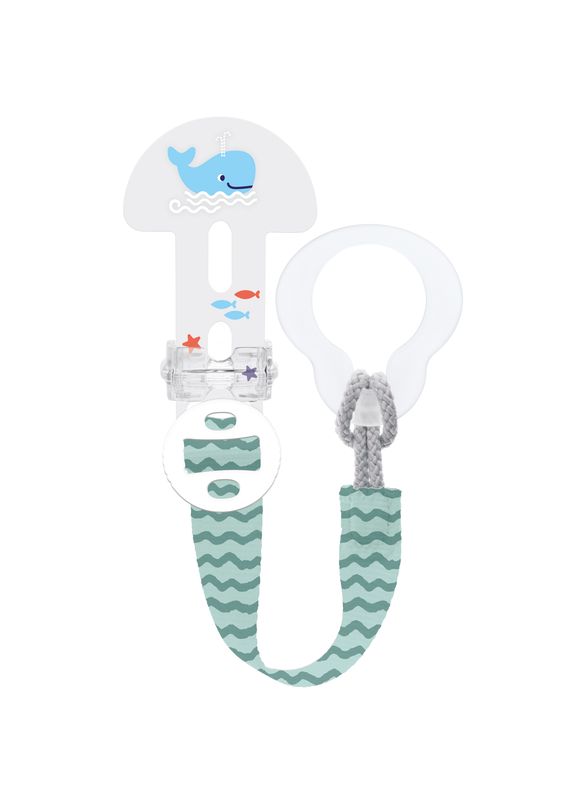 Attache-sucette tous âges – standard MAM coloris vert