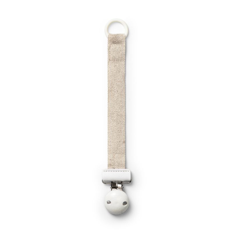 Attache-tétine en bois Silver Sheen Elodie produit