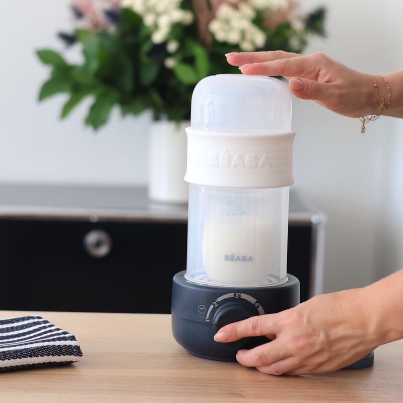 Chauffe Biberon Babymilk Ultra Rapide Night blue Beaba lifestyle 3