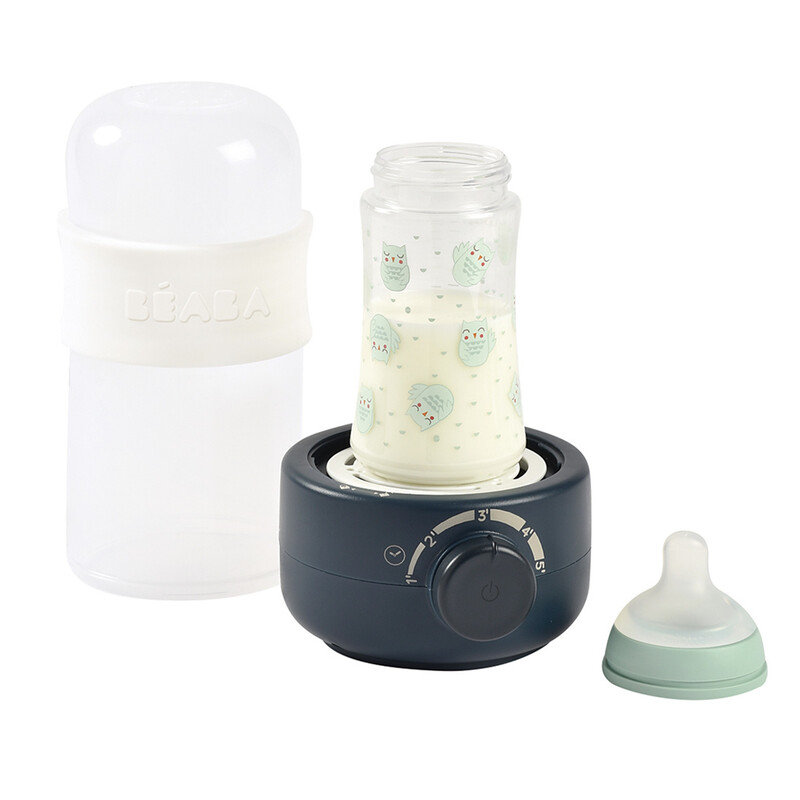 Chauffe Biberon Babymilk Ultra Rapide Night blue Beaba ouvert