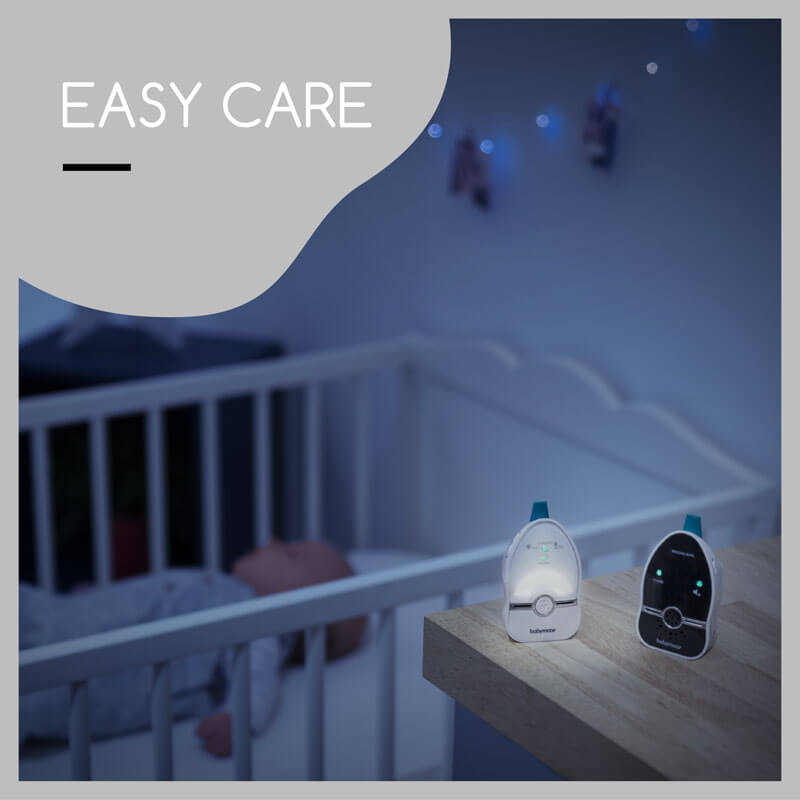 Babyphone Easy Care + fonction veilleuse Babymoov ambiance