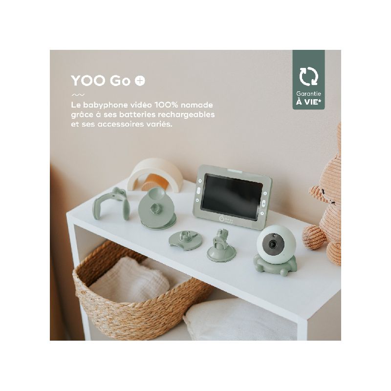 Babyphone vidéo Yoo Go Plus Babymoov ambiance