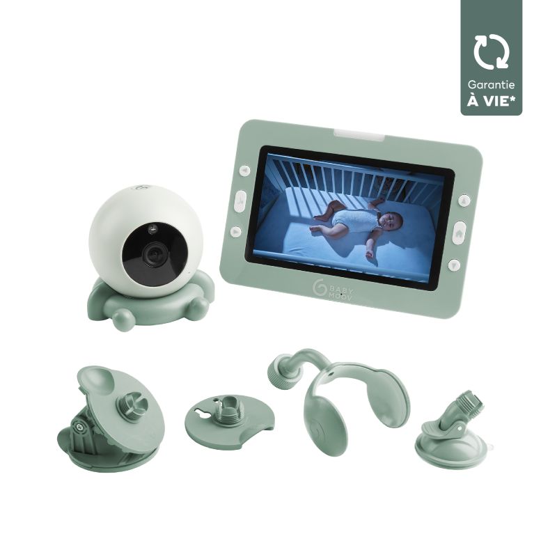 Babyphone vidéo Yoo Go Plus babyphone nomade Babymoov - Bambinou