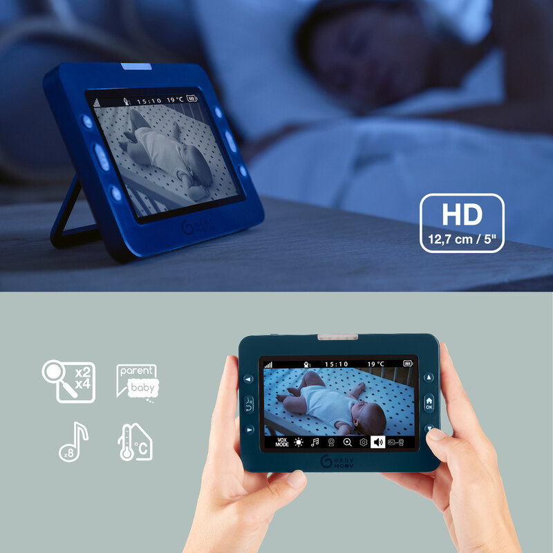 Babyphone Video Yoo Master Plus HD Babymoov Produit ecran