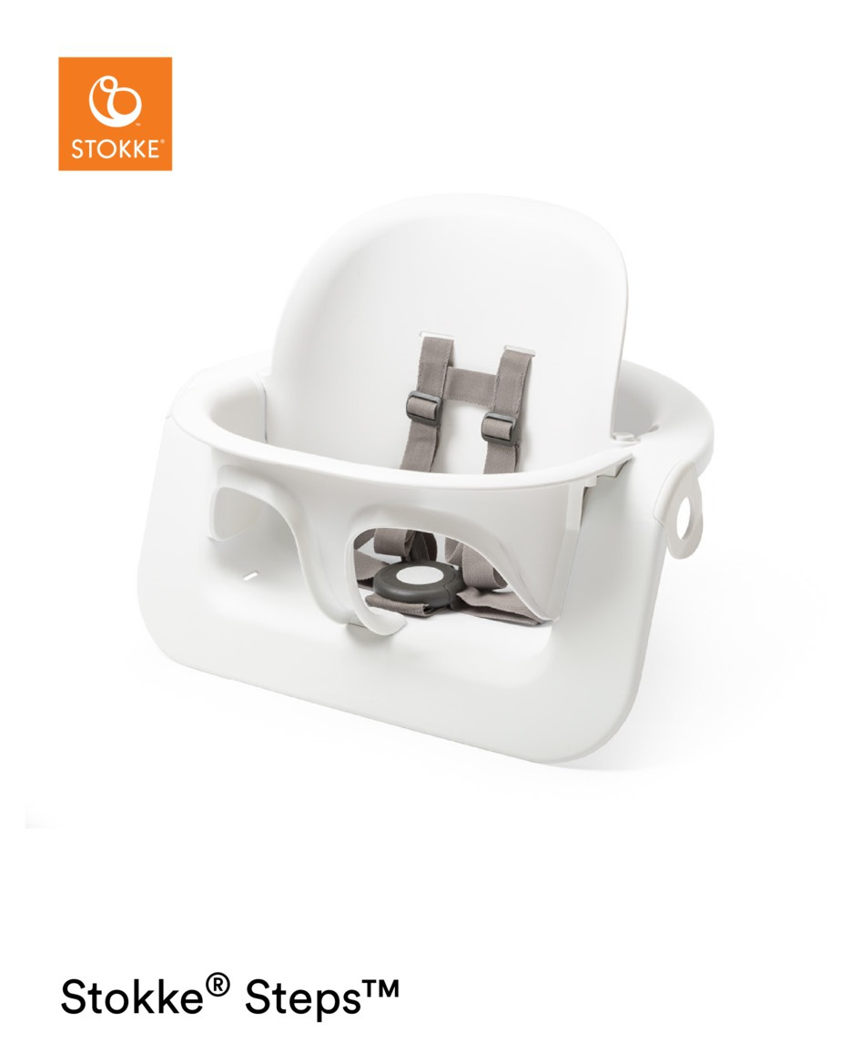 Baby Set blanc pour chaise haute Steps Stokke