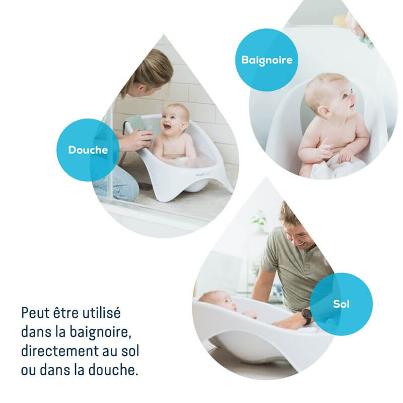 Baignoire bébé 2 en 1 Angelcare focus