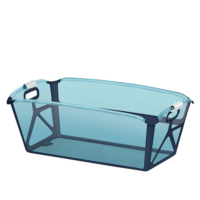 Pack Baignoire Oasis + support et transat Jane baignoire bleue