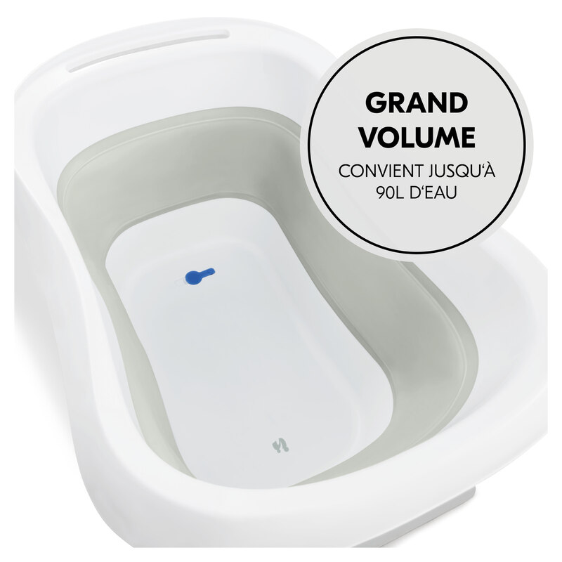 Baignoire pliable avec siège Wash N Fold L Hauck grand volume