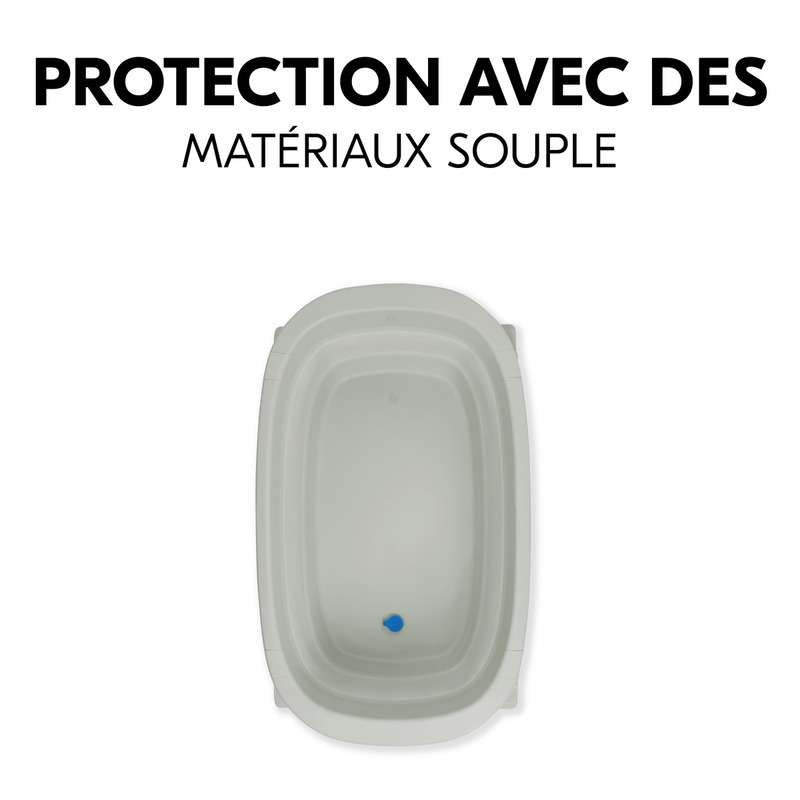 Baignoire pliable Wash N Fold M Hauck matériaux