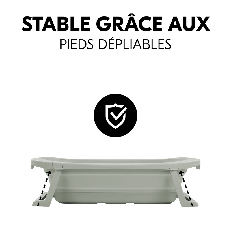 Baignoire pliable Wash N Fold M Hauck pieds