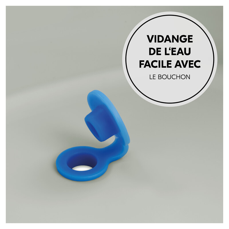 Baignoire pliable Wash N Fold M Hauck vidange