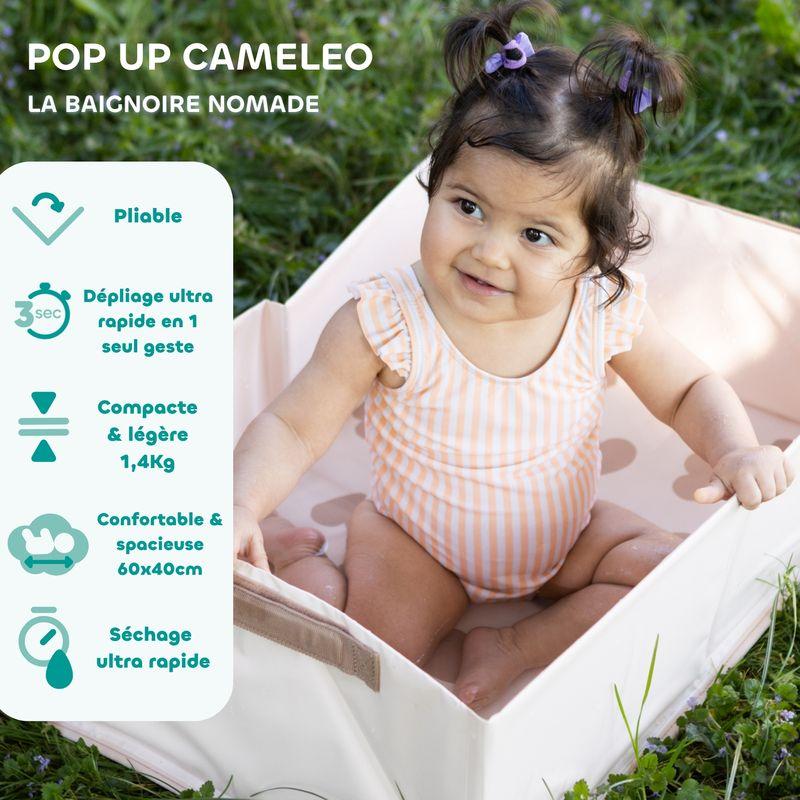 Baignoire Pop Up Camele'o Big Love BEABA caractéristiques 2