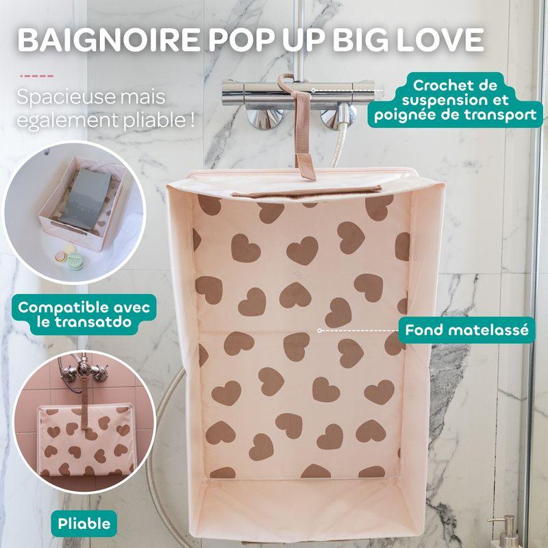 Baignoire Pop Up Camele'o Big Love BEABA caractéristiques 3