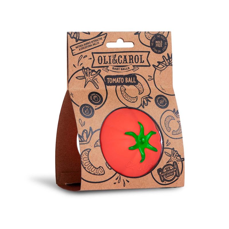 Balle sensorielle Tomate Oli & Carol packaging