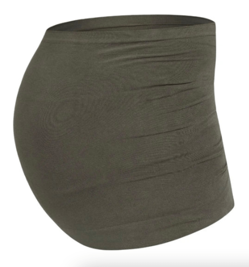 Bandeau 2 en 1 From Bump To Baby grossesse & peau-à-peau Olive L/Xl MAMA HANGS produit face