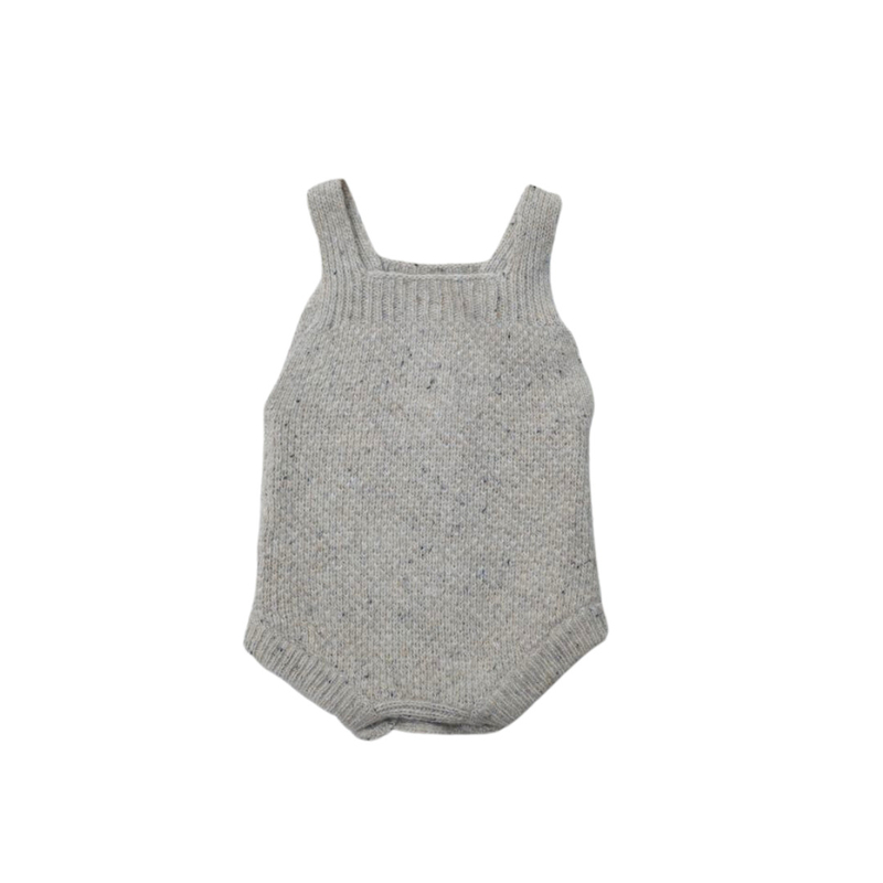 Barboteuse Pierre Beige Latte Loir Paris derriere
