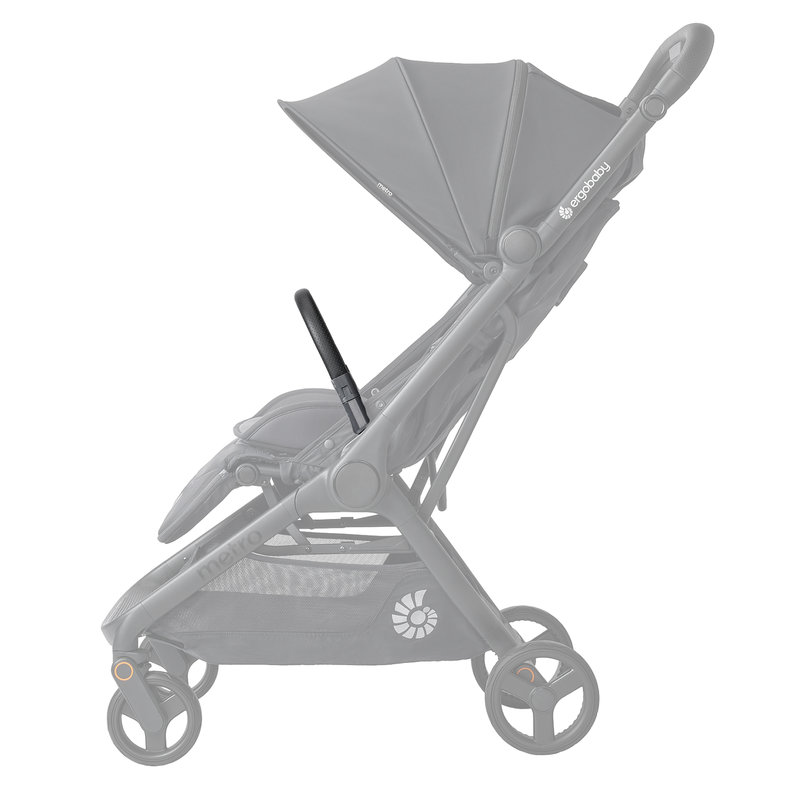 Barre d'appui poussette Metro 3 Ergobaby sur poussette profil