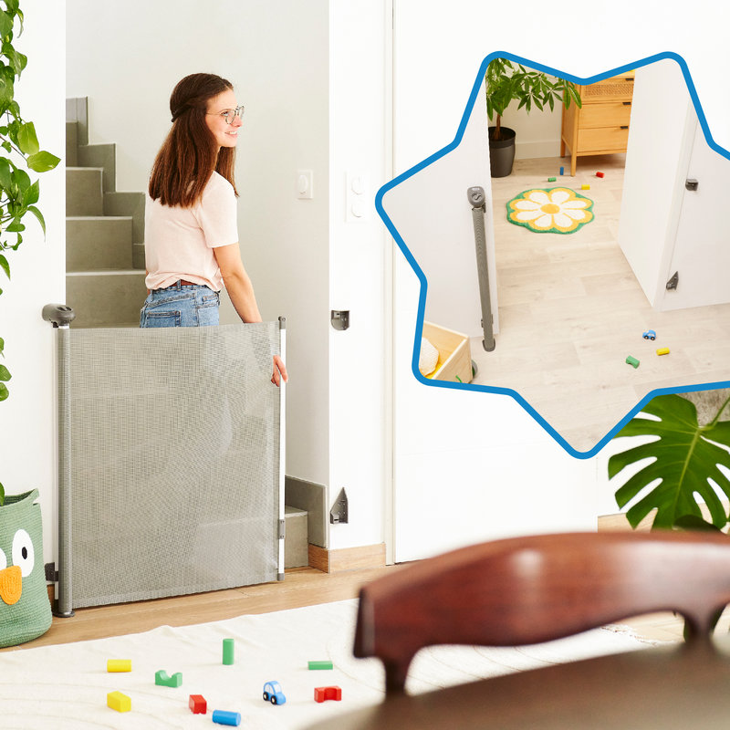 Barrière de sécurité rétractable Safe&Roll Badabulle lifestyle 3