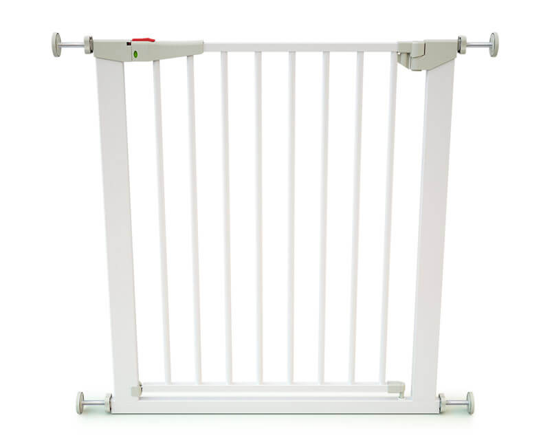 Barrière de sécurité Ultra-Extensible WEBABY Blanc & Gris - AT4