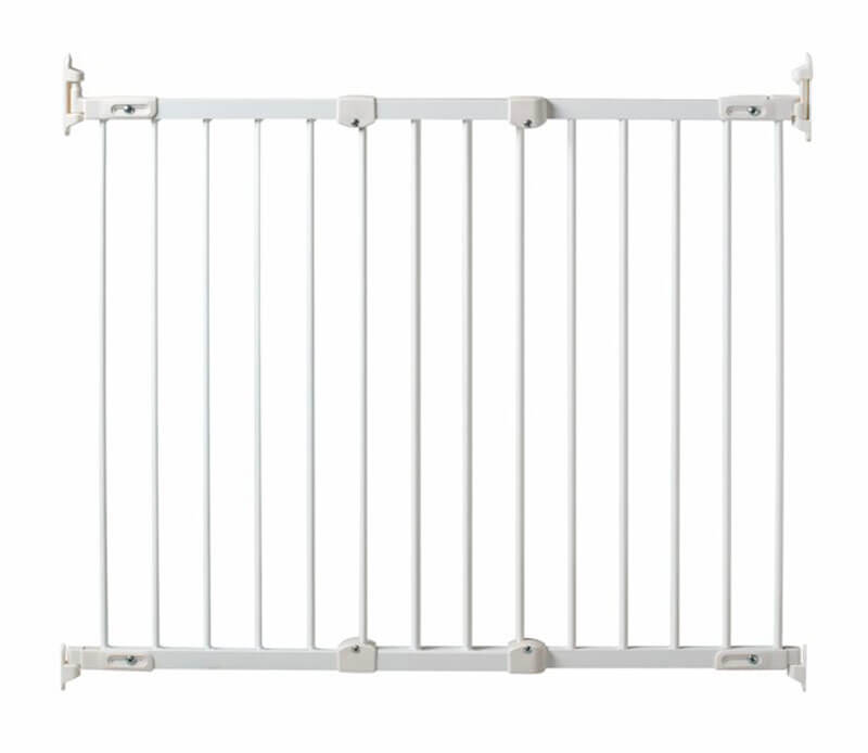 Barrière de sécurité Ultra-Extensible WEBABY Blanc & Gris - AT4