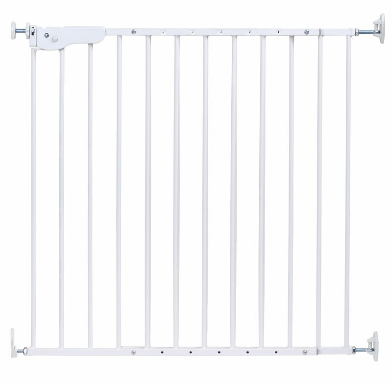 Barrière sécurité métal 75 – 110 Blanc Childhome – Bambinou