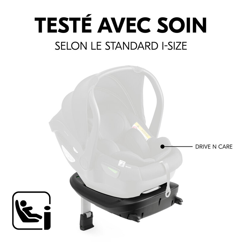 Base i-Size Drive N Care noir Hauck testé