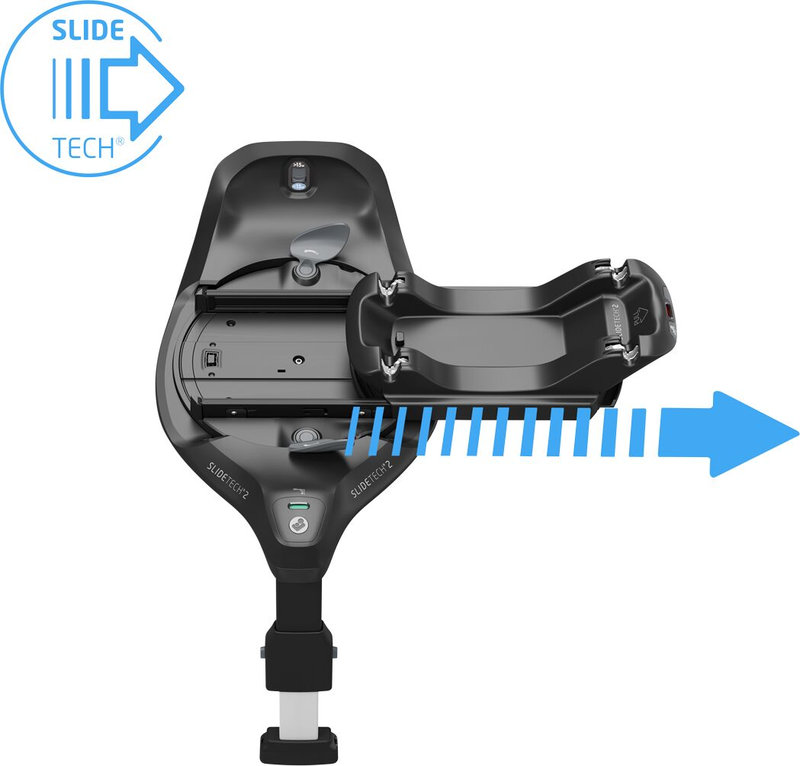 Base isofix FamiliFix Slide Pro Maxi Cosi coulissant