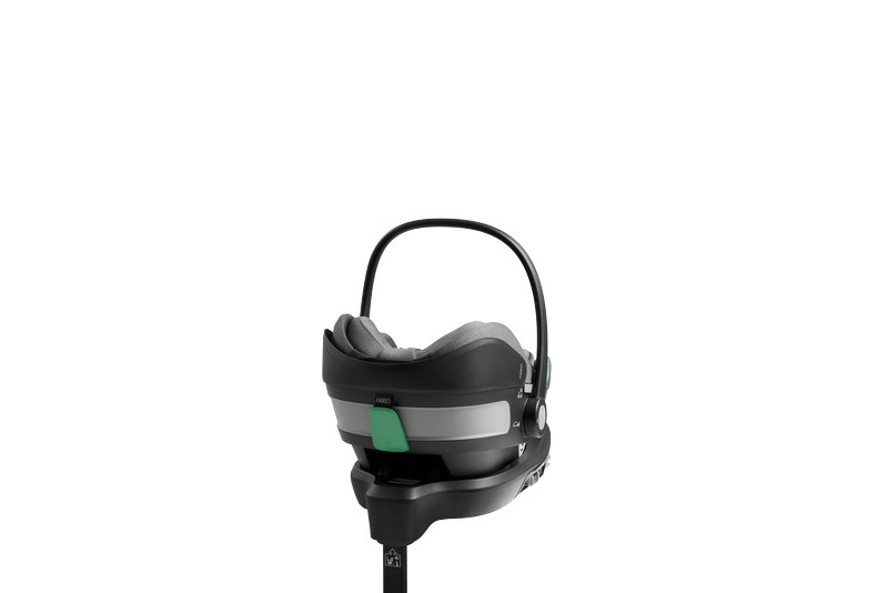 Base isofix Gokid Axkid siège-auto côté dos 