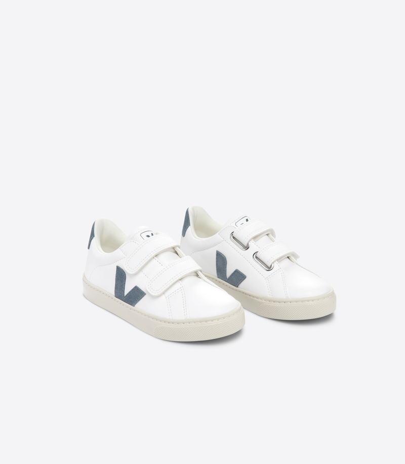 Baskets Small Esplar ChromeFree Leather Extra-White California Veja devant