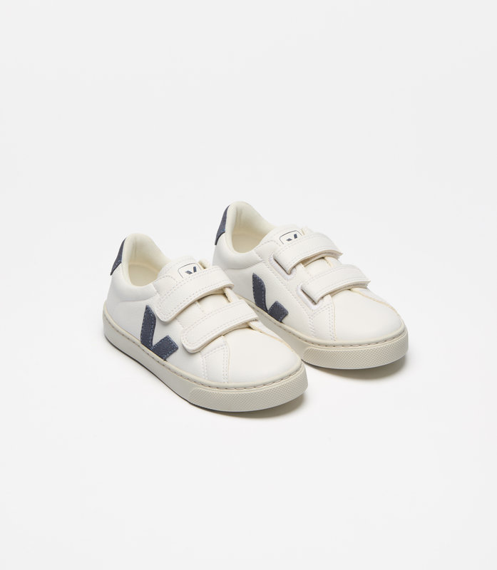 Basket Small Esplar Leather Extra White California Taille 24 Veja côté