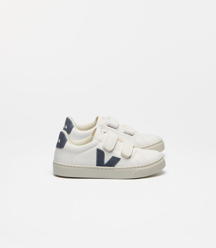 Basket Small Esplar Leather Extra White California Taille 24 Veja profil 
