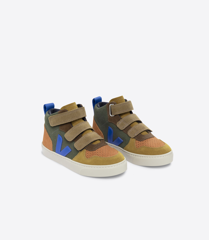 Baskets montantes Small V 10 Mid Multico Mud Paros
