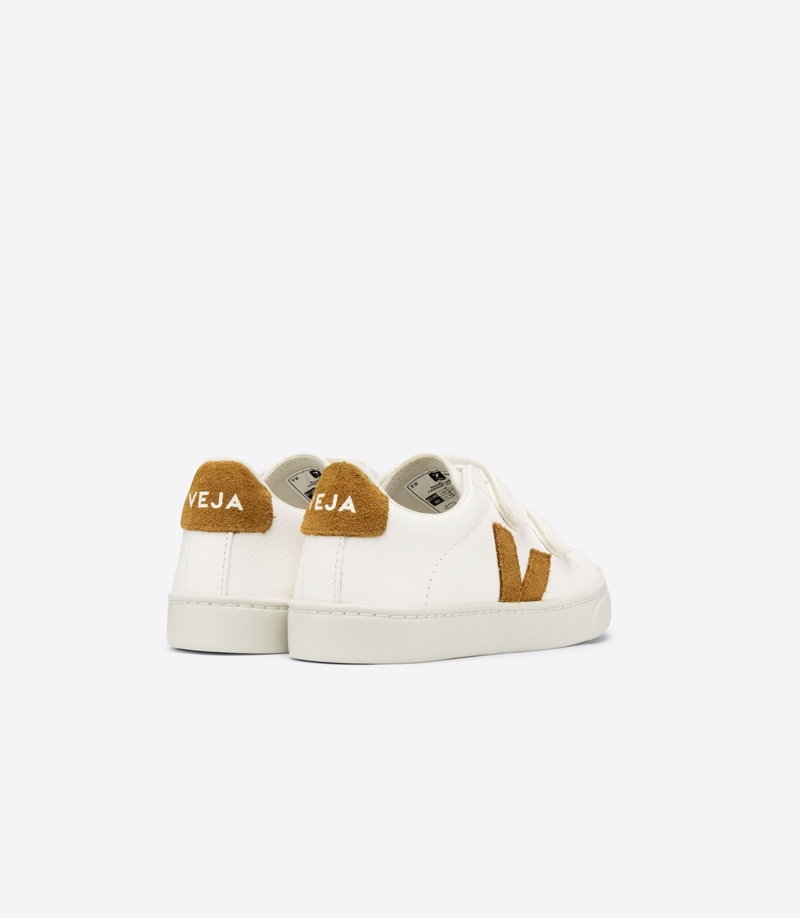 Baskets Small Esplar Extra White Camel Veja arriere