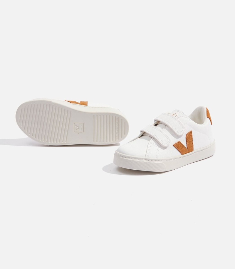 Baskets Small Esplar Extra White Camel Veja semelle