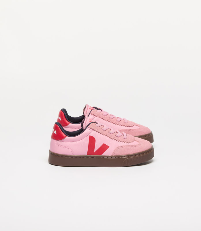 Baskets Small Volley Guimauve Pekin Bark Taille 24 Veja profil 