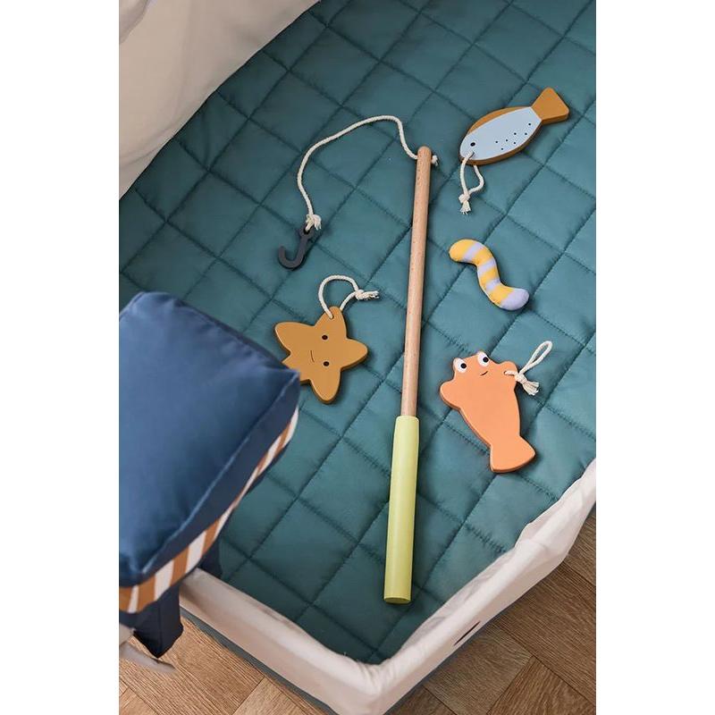 Bateau avec set de pêche KID'S CONCEPT intérieuyr