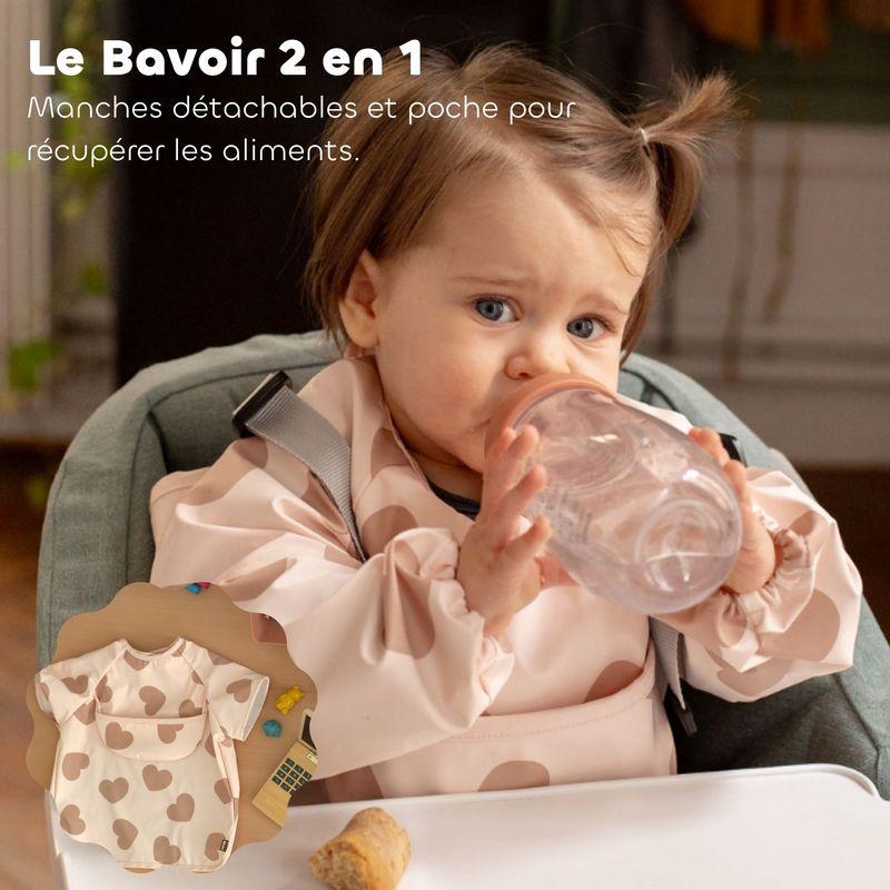 Bavoir à manches évolutif et 2 en 1 - BigLove BEABA caractéristiques 2